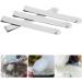 iplusmile 10pcs Marshmallow Measuring ruler Quilting crafting supplies candy floss making accessories spun sugar machine clamps sugar clip stainless steel clip spun sugar making clips - Buy Online on SooperMarket.com