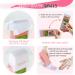 Roll-On Wax Warmer Kit for Hair Removal - Painless Waxing for Eyebrow, Face, Body - Includes Rose & Pink Cartridges - Home Waxing Kit - Buy Online on SooperMarket.com