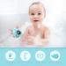 BabyElf Baby Bath Thermometer - Floating Bathtub Toy for Infant - Mute Visual Alert - Fahrenheit - Buy Online on SooperMarket.com