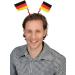 Germany Fan Football Headband with Flags & Make-up Pencil | Women's EM World Cup Gear - Buy Online on SooperMarket.com
