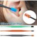4pcs Double-Head Silicone Ear Cleaner | Soft Rotating Earpick Tool for Wax Removal - Buy Online on SooperMarket.com