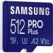 Samsung PRO Plus 512GB microSDXC Card with Adapter | Up to 160MB/s | UHS-I U3 A2 V30 | Full HD & 4K UHD Memory Card for Android, GoPro, DJI Drone - Buy Online on SooperMarket.com