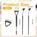 Premium Eyelash Separator Comb & 2 Mascara Fan Brushes - Dual Head Lash Shaper Tool for Perfect Eye Makeup | International Shipping - Buy Online on SooperMarket.com