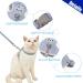 Phcozy Adjustable Rabbit Dishes & Leash for Dwarf Rabbits - Soft Durable Perfect for Small Animals & Outdoor Use (22-37cm) - Buy Online on SooperMarket.com