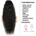 PORSMEER 28 Natural Black Beach Wave Ponytail Extension - Long Synthetic Clip-in Hairpiece for Women - Buy Online on SooperMarket.com