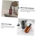 FRCOLOR 15 Pcs Lotion Press Bottle Travel Body Wash Lotion Pump Bottles Dispenser Travel Shampoo 500ml Travel Container Plastic Pump Bottle Travel Lotion Liquid Pump Emulsion The Pet Brownx3pcs 19.5x6.4cmx3pcs - Buy Online on SooperMarket.com