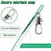 Truscend Fishing Leaders Saltwater Tackle Rig with Swivels Snap - High-Strength Stainless Steel Wire - Fishing Gear Kit for Lures and Hooks - 14KG-60PCS - Buy Online on SooperMarket.com