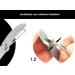 Stainless Steel Foot Nail Tongs Spare Spring - Quality Replacement for 9.5cm to 10.5cm Nail Care Tools - Buy Online on SooperMarket.com