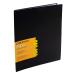 Itoya ProFolio Expo 8-1/2" x 11" Black Art Portfolio Binder with Plastic Sleeves and 24 Pages - Portfolio Folder for Artwork with Clear Sheet Protectors - Presentation Book for Art Display and Storage