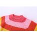 Mud Kingdom Baby Girl Rainbow Stripe Sweater Pullover Pink 12-18 Months - Buy Online on SooperMarket.com