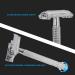 Manual Copper Safety Razor for Men - Silver Beard Shaving Tool with Base | Eco-Friendly Shaving Solution - Buy Online on SooperMarket.com