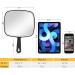 HEYISSU Extra Large Hand Mirror with Handle - 9 W x 12.4 L - Perfect for Shower and Shaving - Buy Online on SooperMarket.com