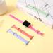 TSAAGAN 5 Pack Silicone Slim Bands for Apple Watch 38mm 42mm 40mm 44mm - Ultra-Thin Sport Strap for iWatch Series 8/7/SE/6/5/4/3/2/1 - Women Men Black/Milk Tea/White/Sand Pink/Smoke Violet - Buy Online on SooperMarket.com