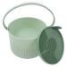 NOLITOY Makeup Brush Cleaner Mat 3 in 1 Silicone Makeup Brush Cleaner Bowl Dying Holder Cosmetic Brushes Cleaning Tool Organizer for Storage and Air Dry