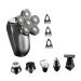 4 Sets Electric Shaver Rechargeable Electric Razor Personal Care Shaver Travel Shaver Waterproof Male Razor Handheld Razor Tool Chargeable Shaver Rechargeable Razor Beard Trimmer