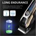 Hair Clippers Kit Cordless - Dual Voltage Beard Trimmer for Men with Rechargeable Battery & Digital Display | KM-1990 - International Shipping Available - Buy Online on SooperMarket.com