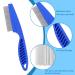KQNM 6-Part Flea Comb Set for Dogs & Cats | Pet Tearing Stain Remover | International Shipping Available - Buy Online on SooperMarket.com