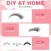 Glowing Win Single Eyelashes Extensions - 144 PCS DIY Cluster Lashes 8-16mm | Natural Wispy Individual False Eyelashes - Buy Online on SooperMarket.com