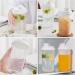 Cabilock Clear Water Bottles 2pcs Cold Brew Cup Water Jug Fridge Kettle Plastic Water Bottles Plastic Bottles Server with Cover - Buy Online on SooperMarket.com