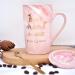 Shop Bokalaka Pink Ceramic Coffee Cup for Mom - Perfect Mother's Day Gift | 400ml with Lid Spoon & Gift Box - Best Mom in the World! - Buy Online on SooperMarket.com