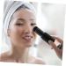 Mikinona flat heel pearl Cosmetic Brush makeup powder puff make up nail hair dryer brush bottle brush loose powder concealer brush Black Blush Brush Concealer hair contour brush - Buy Online on SooperMarket.com