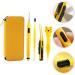 FRCOLOR Kids Ear Wax Pick Set - Cartoon Luminous Earwax Picker & Nose Clip for Safe Removal - Yellow 15.2x6.7cm - Buy Online on SooperMarket.com