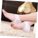Healeved 6 Pairs Silicone Ankle Cover Heel Protectors Shoe Pads Shoe Mats Heel Protective Sleeve Gel Ankle Protectors Silicone Heel Guard Silicone Gel Insole Moisturizing White Sock - Buy Online on SooperMarket.com