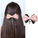 Gothic Lace Hair Clip Bow Large Barrette Bow Flat Clips Barrette Hairpin Bow Elegant Hair Clip for Bunches - Buy Online on SooperMarket.com