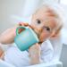 Silikong 8 Oz Silicone No Spill Sippy Cups for Toddlers and Babies - 2 Pack (Green/Blue) | Dishwasher & Microwave Safe - Buy Online on SooperMarket.com