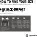Rehband X-RX Back Bandage & Weight Lifting Belt - 7mm Neoprene Support for Heavy Strength Training - Stabilizes Lumbar Spine - Black - Buy Online on SooperMarket.com