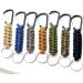 Kaxich 5-Piece Paracord Keychain Set with Carabiner - Durable Braided Lanyard for Keys Knives Flashlight Camping & Adventure - Perfect for Hiking & Hunting - Buy Online on SooperMarket.com