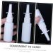 Beavorty 15pcs Travel Spray Bottle Set - Portable Nasal Sprayer Containers (White) - Buy Online on SooperMarket.com