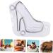 PRETYZOOM Chocolate Mold Shoe Fondant Mold 3D Shoes Cake Mold for Chocolate 3D High Heel Meaningful Gift Sugarcraft Mold Soap Making Decor Reusable Mold Muffin Cartoon Plastic Miss - Buy Online on SooperMarket.com