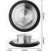 Convenient Sink Stopper Plug Easy To UseKitchen Sink Stopper Strainer Garbage Disposal Plug Stainless Steel Drain Stopper - Buy Online on SooperMarket.com