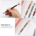 Baluue 3 Embroidery Pen Eyebrow Pen Brow Pencil Makeup Pen Makeup Tool Golden Aluminum Alloy - Buy Online on SooperMarket.com