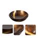 Handcrafted Yellow Jauarta Ox Horn Small Bowl | Round Gua Sha Scraper | Fine Workmanship & Smooth Surface - Perfect for Skincare - Buy Online on SooperMarket.com