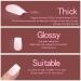 24 Pcs Pink Press-On Nails - Short Bling Glam Square with Diamond & Glitter Rhinestones | Glossy Fake Nails for Women & Girls - Buy Online on SooperMarket.com