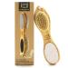 ICDI ICANdOIT Natural Bamboo Foot File Callus Remover-Multi Purpose 4 in 1 Feet Pedicure kit with Foot Care Bristle Brush Pumice Stone Foot rasp Sand Paper 1 Count (Pack of 1)