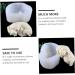 IMIKEYA Dog Fondant Molds 2pcs Mold White Cake 3D Silica Gel Decorate Baking Fondant Mold 10.8X8.5X5CMx2pcs - Buy Online on SooperMarket.com