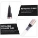 MUSISALY 5pcs Eyeliner Empty Pipe Delineador Mini Lip Gloss Tubes Tweezer Cosmetic Bottle Gel Plastic Golden - Buy Online on SooperMarket.com