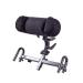 ECHBH Universal Adjustable Wheelchair Headrest Neck Pillow Headrest Pillow Cushion Headrest Wheelchair Neck Support Head Padding Wheelchairs Pillow (Color: Black)