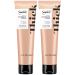 Suave Simply Styled Thickening Hair Cream - Heat Protectant for Hair Styling and Blow Dry Cream 5 Oz Ea (Pack of 2)