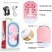 267 PCS Eyelash Extension Kit with USB Air Conditioning Blower, Silicone Pad, Tweezers, Glue Rings, and More - Pink - Buy Online on SooperMarket.com