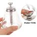 Baluue Push-down Dispenser Bottle - Empty Refillable Pump Bottle Empty Cleaner Storage Bottle for Nail Polish Remover Liquid - Buy Online on SooperMarket.com
