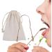 Ecoticfate Stainless Steel Tongue Scraper - U-Shaped Tongue Cleaning Brush for Bad Breath & Oral Hygiene | International Shipping Available - Buy Online on SooperMarket.com