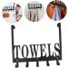Alipis 1pc Door Hook Hand Towel Hook Towel Hooks Door Towel Hanger Iron Storage Hook Jewelry Back Door - Buy Online on SooperMarket.com