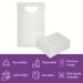 ProHeal Overhead Disposable Adult Bibs 100 Pack - Absorbent Tissue Front, Water Resistant - Buy Online on SooperMarket.com