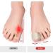 Professional Toe Corrector Set - 6 Pairs, Skin-Friendly & Elastic SEBS Belt for Bunions & Yoga - Buy Online on SooperMarket.com