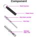 ICOUVA Dog Whistle 2 Pack Professional Ultrasonic Dog Training Whistle With Lanyard Neck Strap Training Assistant for Recall and Barking Control - Buy Online on SooperMarket.com