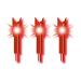 TenPoint Alpha-Brite Lighted Crossbow Nock, Red - Pack of 3 - For Use with Most TenPoint, Wicked Ridge & Horton Innovations Crossbows (Does Not Include Nitro 505)